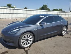 Salvage cars for sale at Littleton, CO auction: 2020 Tesla Model 3