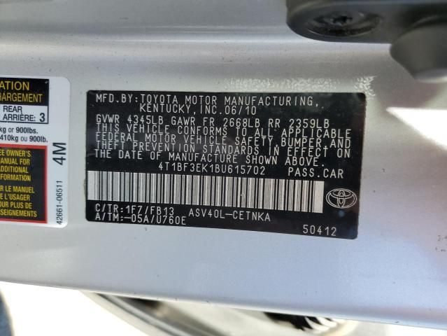 2011 Toyota Camry Base