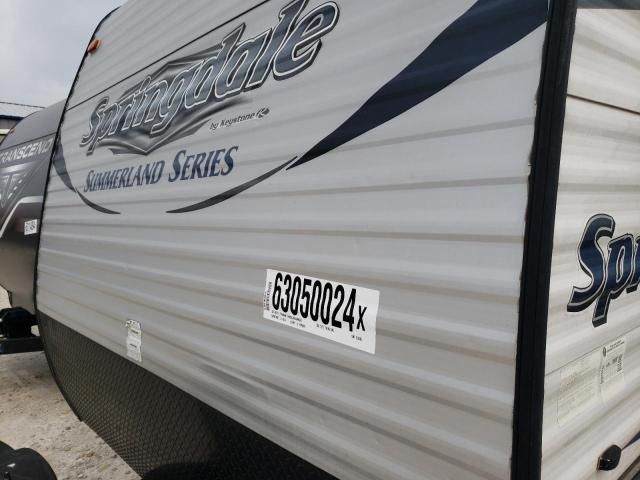 2016 Springdale Travel Trailer