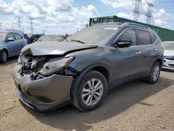 Salvage cars for sale at Elgin, IL auction: 2015 Nissan Rogue S