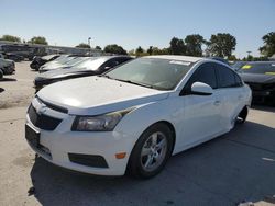 Chevrolet salvage cars for sale: 2014 Chevrolet Cruze LT