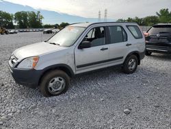 Salvage cars for sale at Barberton, OH auction: 2003 Honda CR-V LX