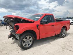 Salvage cars for sale at Houston, TX auction: 2022 Ford F150