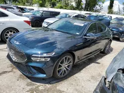 Genesis g70 Base salvage cars for sale: 2022 Genesis G70 Base