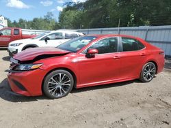 Salvage cars for sale at Lyman, ME auction: 2019 Toyota Camry Hybrid