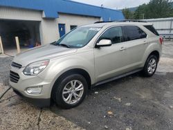 Salvage cars for sale from Copart Grantville, PA: 2016 Chevrolet Equinox LT