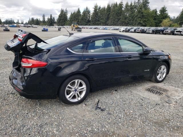 2018 Ford Fusion SE Hybrid