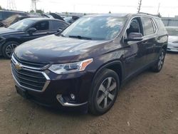 Salvage cars for sale at Elgin, IL auction: 2020 Chevrolet Traverse LT