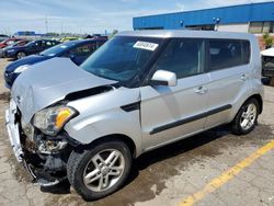 Salvage cars for sale at Woodhaven, MI auction: 2011 KIA Soul +