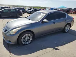 Vehiculos salvage en venta de Copart Grand Prairie, TX: 2013 Infiniti G37