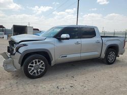 Salvage cars for sale at Andrews, TX auction: 2024 Toyota Tundra Crewmax Platinum