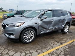 Salvage cars for sale at Woodhaven, MI auction: 2021 Buick Enclave Essence