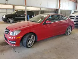 Salvage cars for sale at Mocksville, NC auction: 2015 Mercedes-Benz C 250