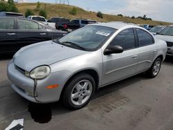 Plymouth salvage cars for sale: 2001 Plymouth Neon Base