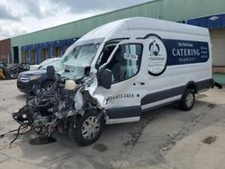 Salvage trucks for sale at Columbus, OH auction: 2016 Ford Transit T-250