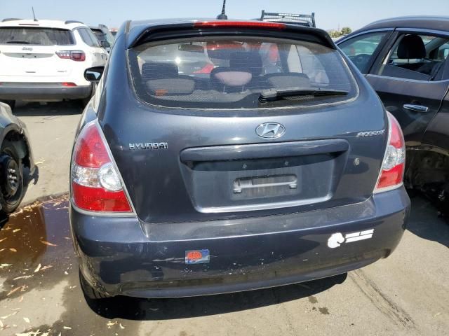 2010 Hyundai Accent Blue