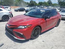 Salvage cars for sale at Madisonville, TN auction: 2022 Toyota Camry XSE