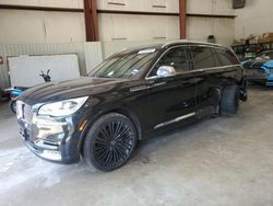 Salvage cars for sale at Lufkin, TX auction: 2021 Lincoln Aviator Black Label