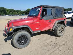 Jeep Wrangler / tj se salvage cars for sale: 2000 Jeep Wrangler / TJ SE