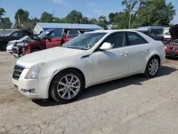 Salvage cars for sale at Wichita, KS auction: 2008 Cadillac CTS HI Feature V6