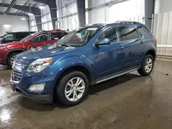 Salvage cars for sale at Ham Lake, MN auction: 2017 Chevrolet Equinox LT