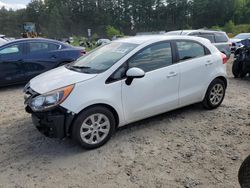 Salvage cars for sale at North Billerica, MA auction: 2013 KIA Rio LX