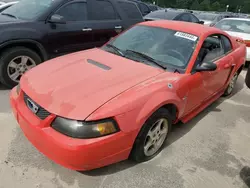 Salvage cars for sale at Conway, AR auction: 2001 Ford Mustang