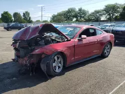 Salvage cars for sale at Moraine, OH auction: 2017 Ford Mustang