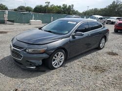 Chevrolet salvage cars for sale: 2017 Chevrolet Malibu LT