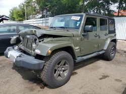 Jeep Wrangler Unlimited Sahara Vehiculos salvage en venta: 2015 Jeep Wrangler Unlimited Sahara