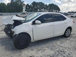 Salvage cars for sale at Loganville, GA auction: 2015 Toyota Corolla L