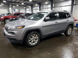 Jeep salvage cars for sale: 2016 Jeep Cherokee Latitude