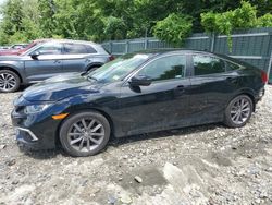 Salvage cars for sale at Candia, NH auction: 2020 Honda Civic EX