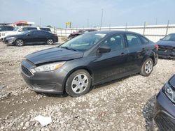 Salvage cars for sale at Cahokia Heights, IL auction: 2017 Ford Focus S