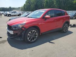 Salvage cars for sale at Glassboro, NJ auction: 2016 Mazda CX-5 GT