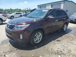 Salvage cars for sale at Duryea, PA auction: 2014 KIA Sorento LX