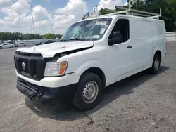Salvage trucks for sale at Dunn, NC auction: 2019 Nissan NV 2500 S