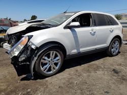 Salvage cars for sale at San Martin, CA auction: 2011 Ford Edge Limited