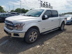 Ford salvage cars for sale: 2018 Ford F150 Supercrew