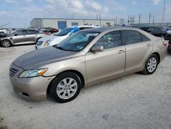 Salvage cars for sale at Haslet, TX auction: 2007 Toyota Camry Hybrid