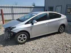 Salvage cars for sale from Copart Appleton, WI: 2013 Toyota Prius