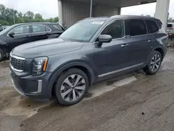 Salvage cars for sale at Fort Wayne, IN auction: 2021 KIA Telluride EX