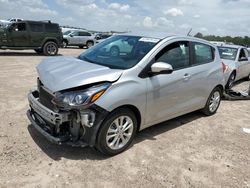 Salvage cars for sale from Copart Houston, TX: 2021 Chevrolet Spark 1LT