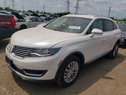 Salvage cars for sale at Elgin, IL auction: 2017 Lincoln MKX Select