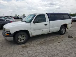 Salvage cars for sale from Copart Indianapolis, IN: 2001 Chevrolet Silverado C1500