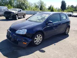 Volkswagen Rabbit Vehiculos salvage en venta: 2007 Volkswagen Rabbit