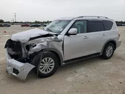 Salvage cars for sale from Copart Arcadia, FL: 2017 Nissan Armada SV