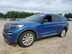 Flood-damaged cars for sale at auction: 2020 Ford Explorer Limited