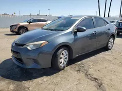 2016 Toyota Corolla L en venta en Van Nuys, CA