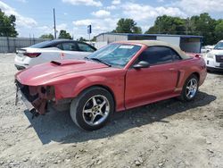 Salvage cars for sale at Mebane, NC auction: 2001 Ford Mustang GT